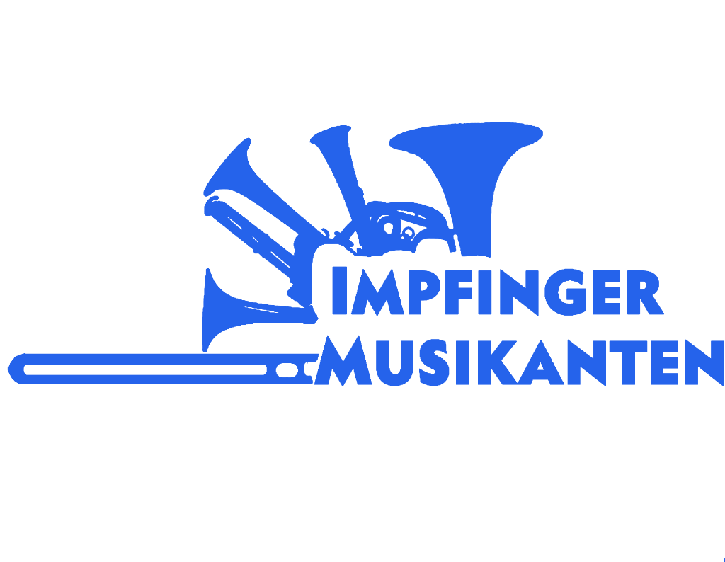 Impfinger Musikanten Logo Königsblau